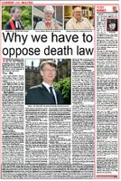 Why we have to oppose the death law