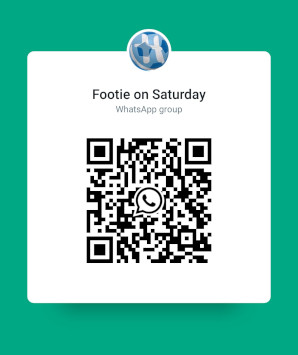 Footie WhatsApp QR code