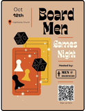 Board Men Games Night