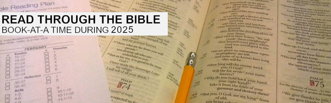 Read through the Bible