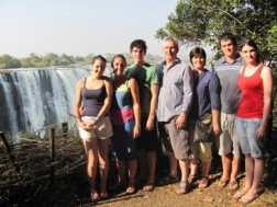 Jenkins Family at Victoria Falls