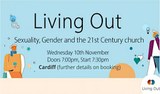 Sexuality, Gender and the 21st Century Church  - Wednesday 10th November - Doors 7:00pm, Start 7:30pm