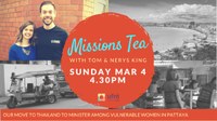 Missions talk and tea with Tom & Nerys King